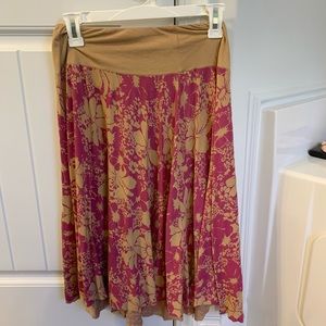 Velvet brand floral skirt